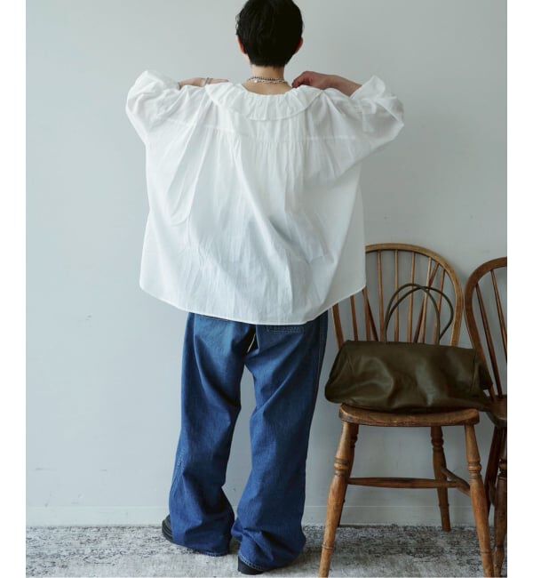 journal standard luxe「コットンローン フリルパフブラウス」|シャツ・ブラウス|