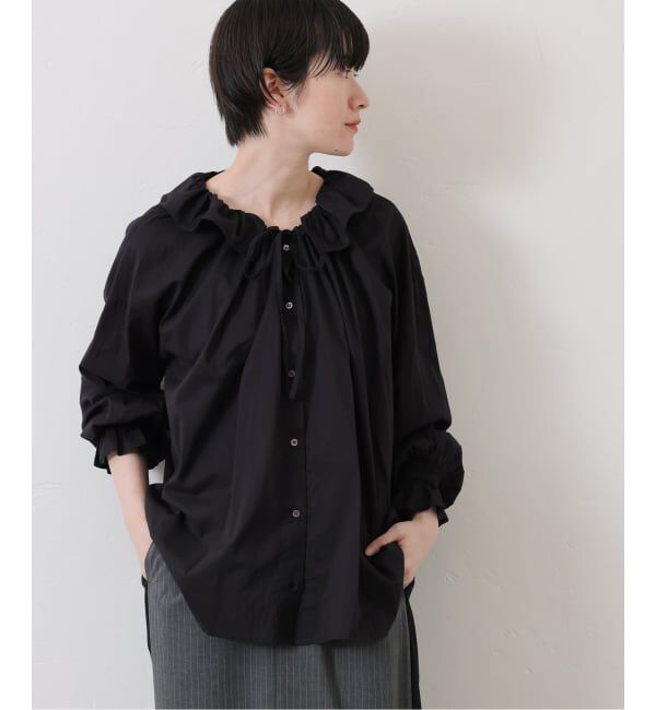 journal standard luxe「コットンローン フリルパフブラウス」|シャツ・ブラウス|