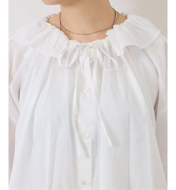 journal standard luxe「コットンローン フリルパフブラウス」|シャツ・ブラウス|