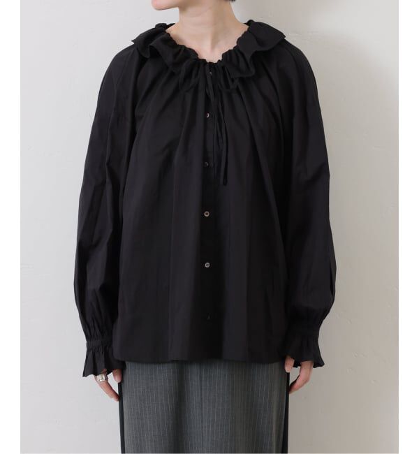 journal standard luxe「コットンローン フリルパフブラウス」|シャツ・ブラウス|