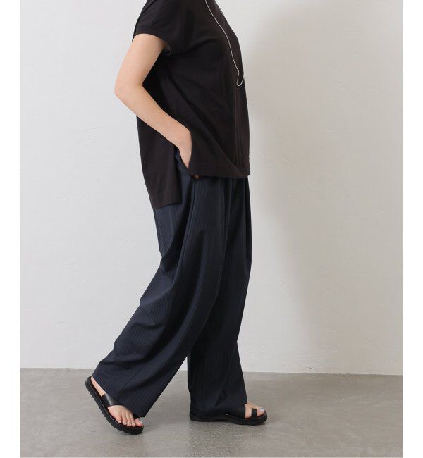 journal standard luxe「TRストレッチ 1タックパンツ」|スラックス|