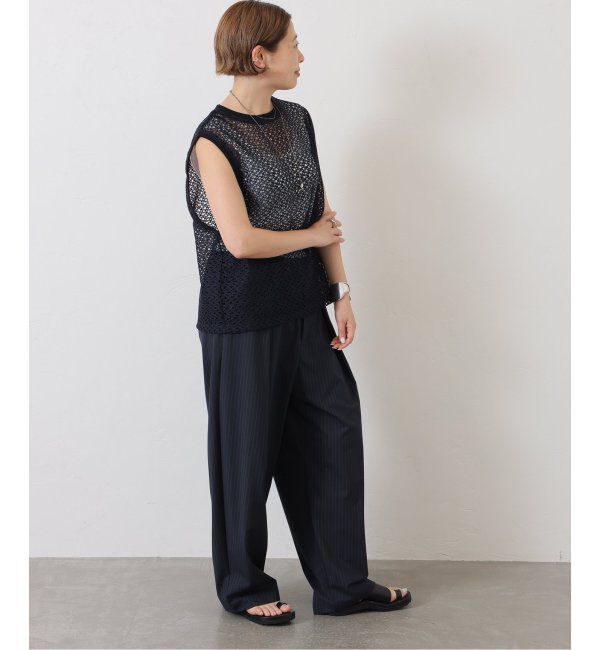 journal standard luxe「TRストレッチ 1タックパンツ」|スラックス|