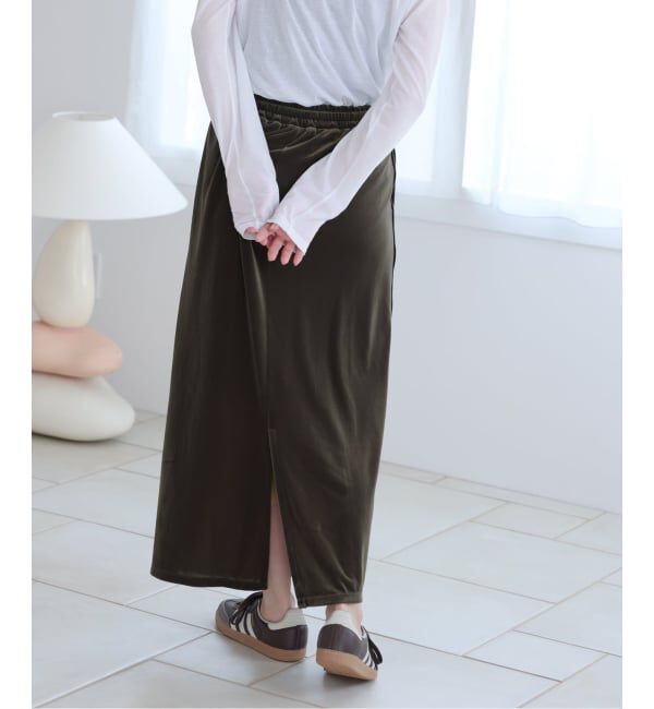 JOURNAL STANDARD relume「ベロアコードライントラックスカート」|スカート|
