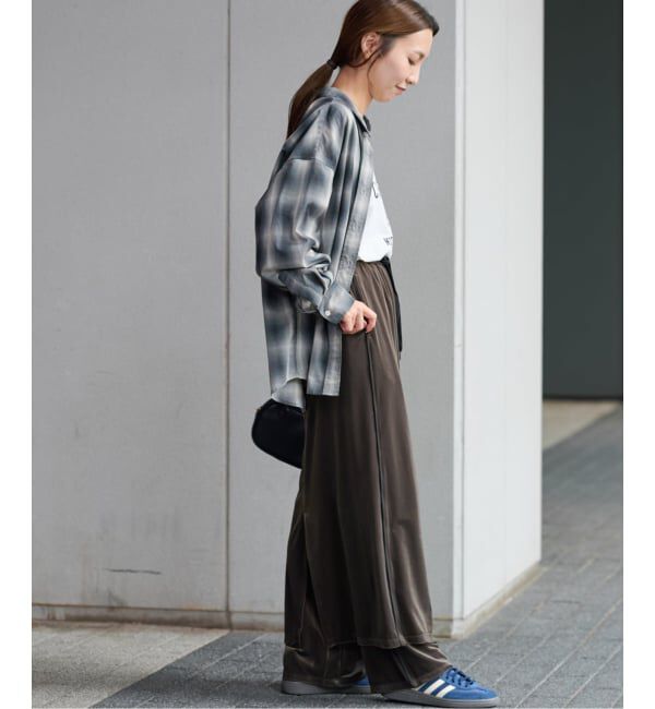 JOURNAL STANDARD relume「ベロアコードライントラックスカート」|スカート|