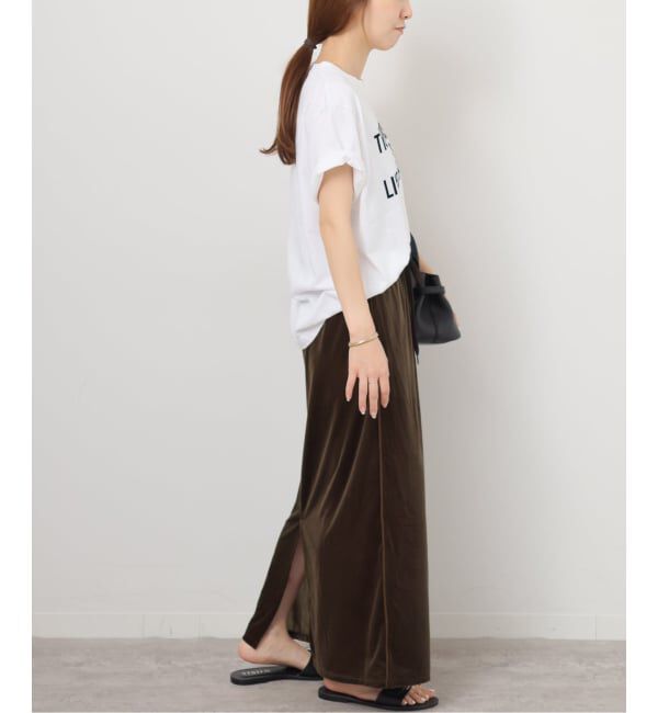 JOURNAL STANDARD relume「ベロアコードライントラックスカート」|スカート|