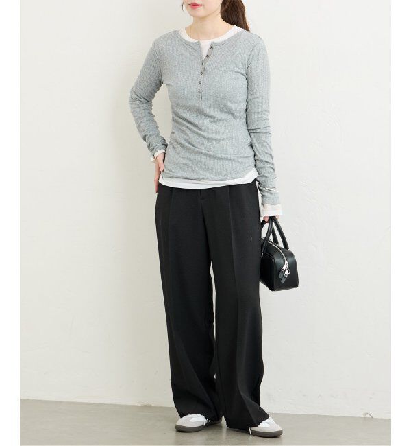 JOURNAL STANDARD「《追加》シアーテレコヘンリーネックプルオーバー」|Tシャツ・カットソー|