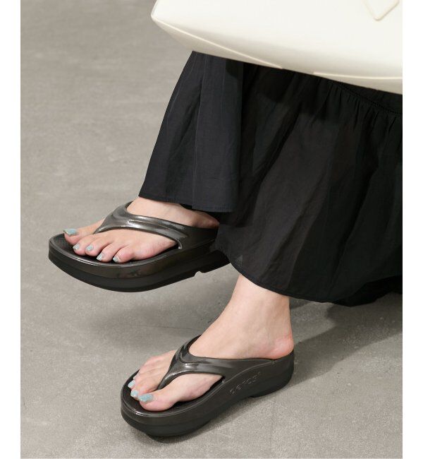 JOURNAL STANDARD「【OOFOS/ウーフォス】 Oomega Luxe」|サンダル|ブラウン