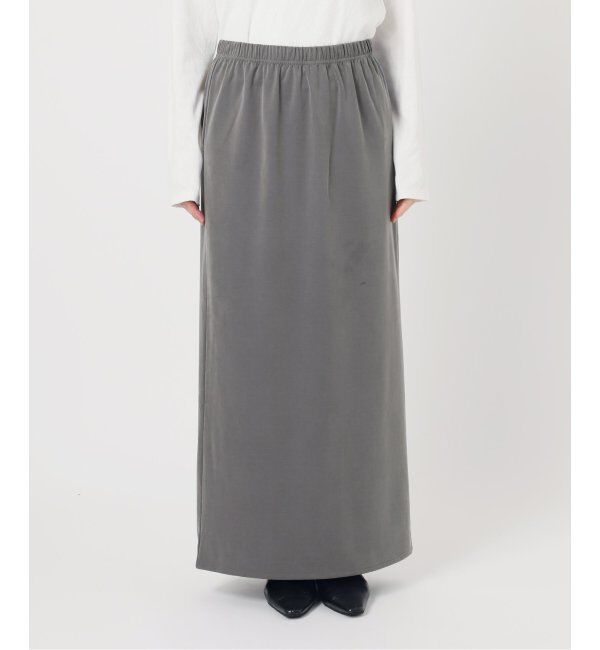 JOURNAL STANDARD「《追加2》フィブリルキュプラジャージーマキシスカート」|スカート|