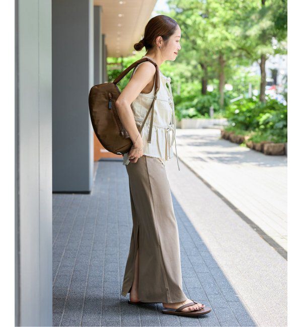 JOURNAL STANDARD「《追加2》フィブリルキュプラジャージーマキシスカート」|スカート|