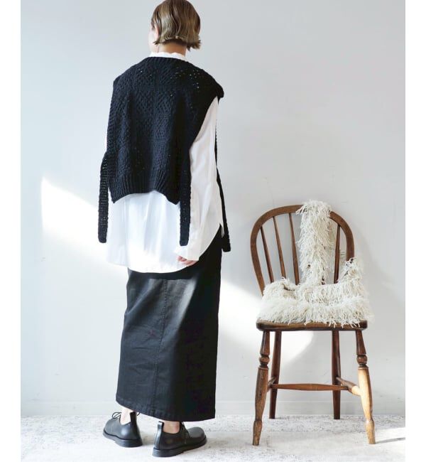 journal standard luxe「ストレッチデニムペンシルスカート」|スカート|