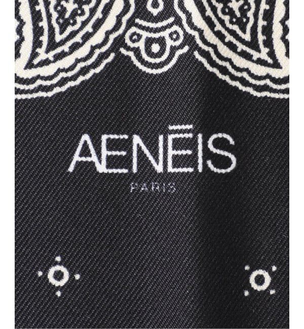 journal standard L'essage「《追加2》【AENEIS/エネス】 MINIMAL BANDANA SILK TOTE BAG：トートバッグ」|トートバッグ|