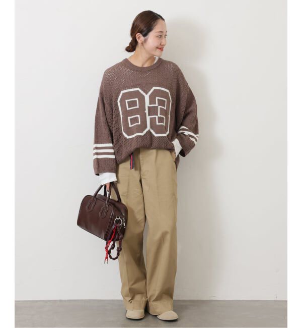 JOURNAL STANDARD「別注【MASON/メイソン】スカシアミレタードニット」|ニット・セーター|