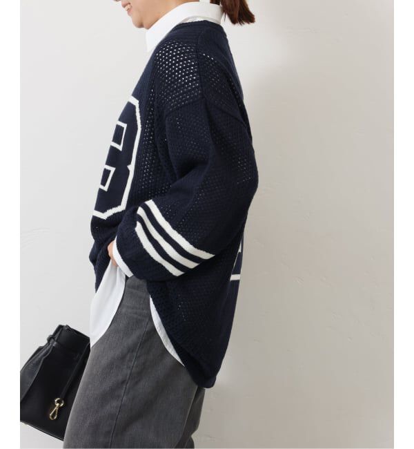 JOURNAL STANDARD「別注【MASON/メイソン】スカシアミレタードニット」|ニット・セーター|