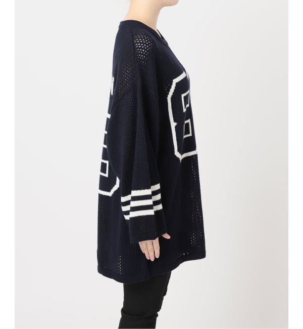 JOURNAL STANDARD「別注【MASON/メイソン】スカシアミレタードニット」|ニット・セーター|