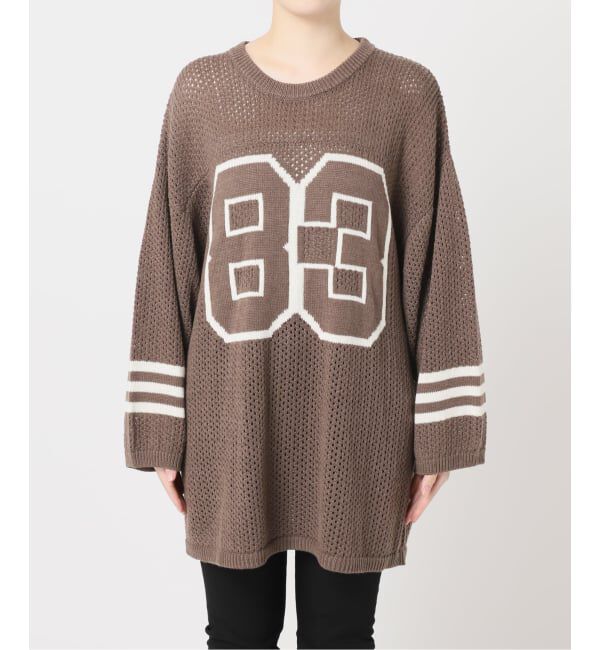 JOURNAL STANDARD「別注【MASON/メイソン】スカシアミレタードニット」|ニット・セーター|