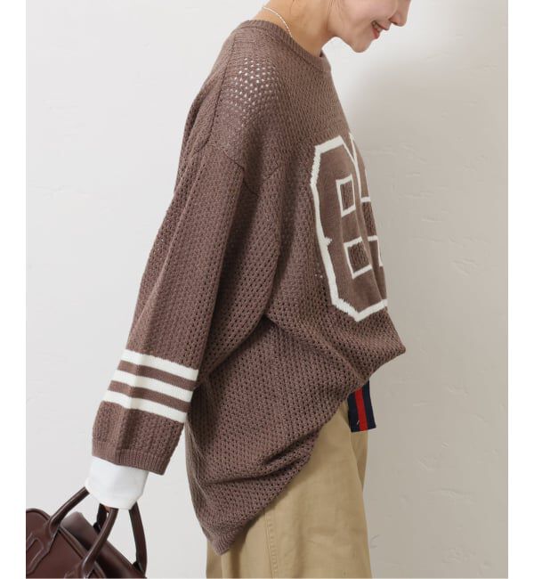 JOURNAL STANDARD「別注【MASON/メイソン】スカシアミレタードニット」|ニット・セーター|