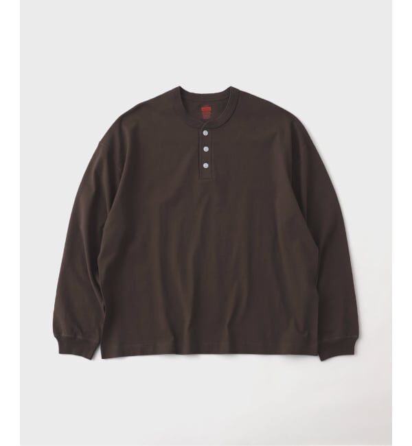 JOURNAL STANDARD「Health knit / ヘルスニット 別注 ヘンリー ネックロンT」|Tシャツ・カットソー|