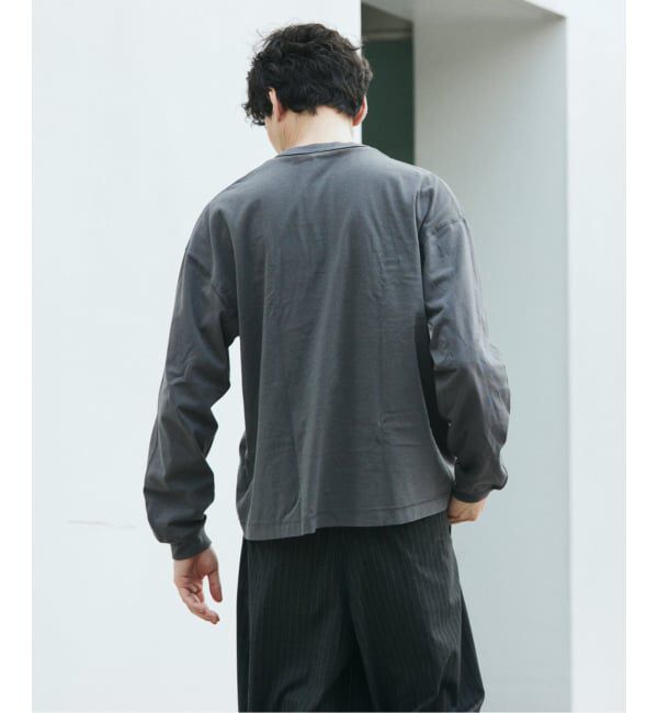 JOURNAL STANDARD「Health knit / ヘルスニット 別注 ヘンリー ネックロンT」|Tシャツ・カットソー|