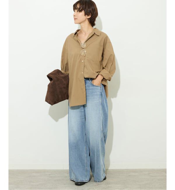 JOURNAL STANDARD relume「コットンタイプライターオーバーサイズシャツ」|シャツ・ブラウス|