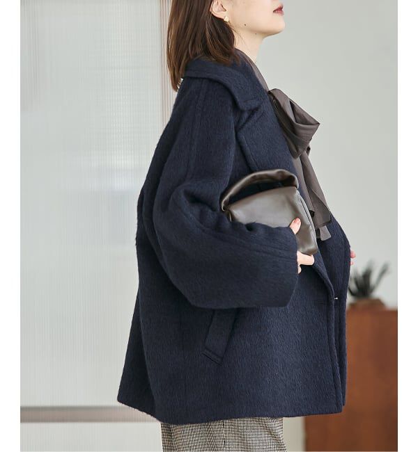 journal standard L'essage「BALLI シャギーダブルコート」|その他|