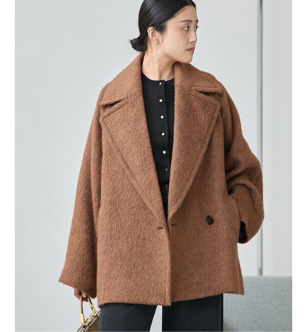 journal standard L'essage「BALLI シャギーダブルコート」|その他|