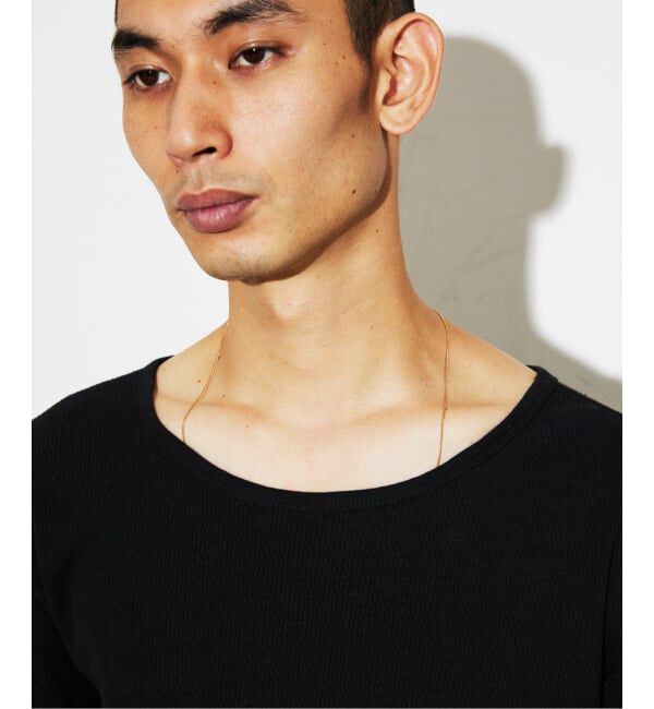 JOURNAL STANDARD「ワイド ネック サーマル ロンT」|Tシャツ・カットソー|