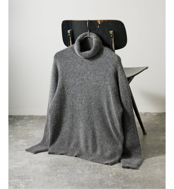 JOURNAL STANDARD「&ldquo;フォックスブレンド&rdquo; タートル ネックニット」|ニット・セーター|グレーA
