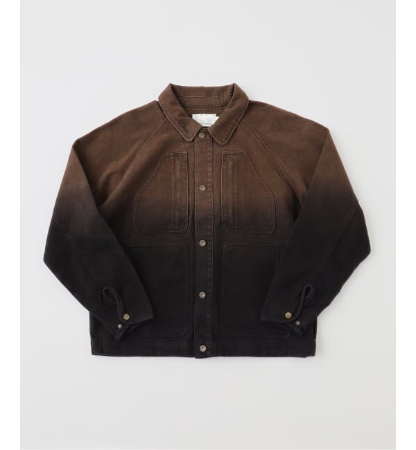 JOURNAL STANDARD「DIME / ダイム DIPPED CHORE JACKET」|その他|ブラウン
