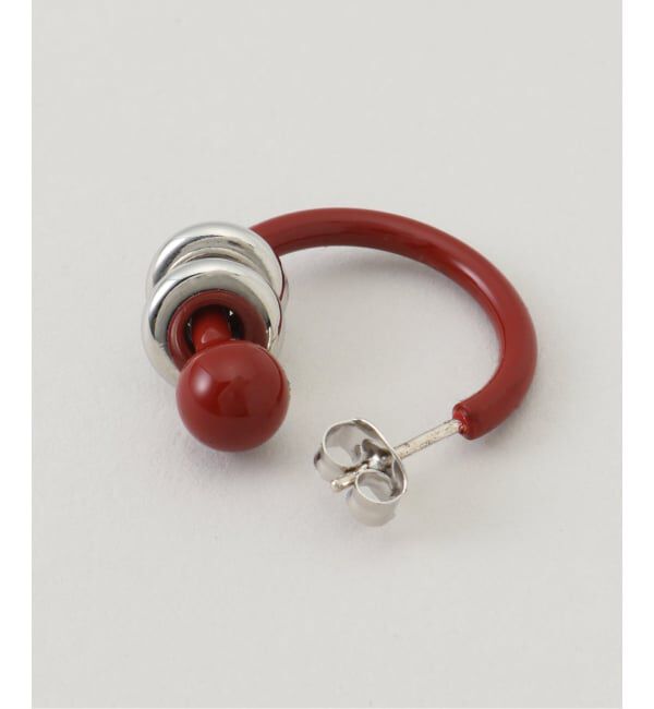 Oriens JOURNAL STANDARD「【JUSTINE CLENQUET】ALAN LACQUERED EARRINGS：ピアス（両耳）」|ピアス|