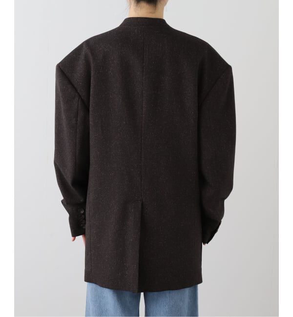 JOURNAL STANDARD「【MIOSMOKEY】 H/B NO COLLAR DARS JK」|ノーカラージャケット|