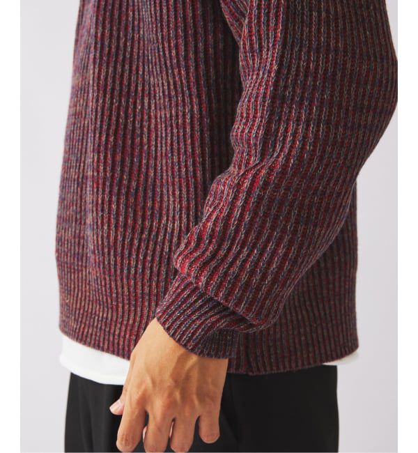 JOURNAL STANDARD relume「コントラスト リブ クルーネック ニット　」|ニット・セーター|