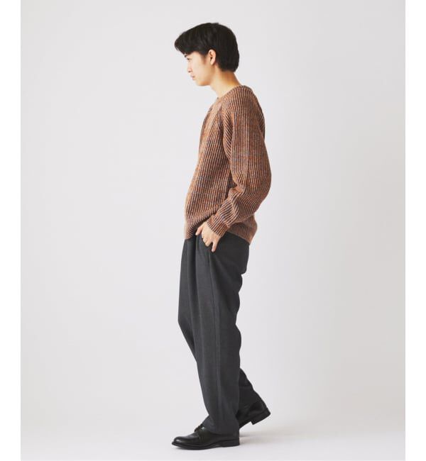 JOURNAL STANDARD relume「コントラスト リブ クルーネック ニット　」|ニット・セーター|