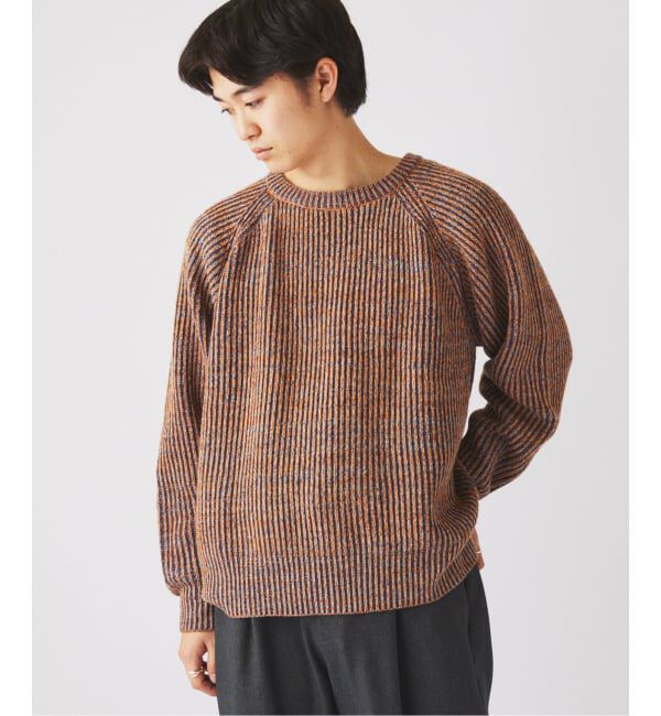 JOURNAL STANDARD relume「コントラスト リブ クルーネック ニット　」|ニット・セーター|