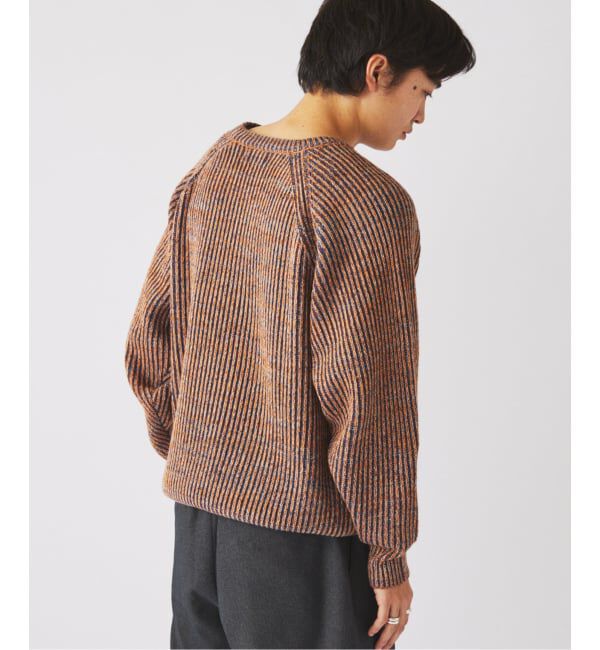 JOURNAL STANDARD relume「コントラスト リブ クルーネック ニット　」|ニット・セーター|