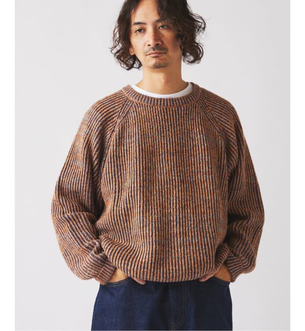 JOURNAL STANDARD relume「コントラスト リブ クルーネック ニット　」|ニット・セーター|