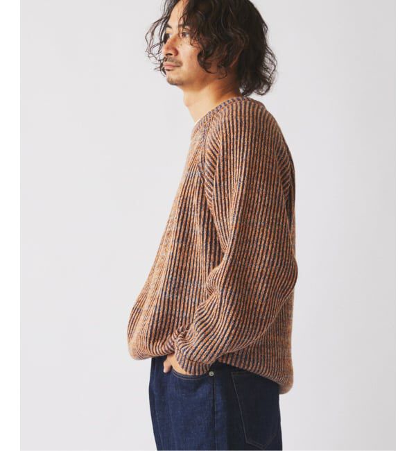 JOURNAL STANDARD relume「コントラスト リブ クルーネック ニット　」|ニット・セーター|