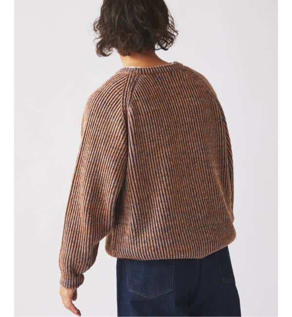 JOURNAL STANDARD relume「コントラスト リブ クルーネック ニット　」|ニット・セーター|