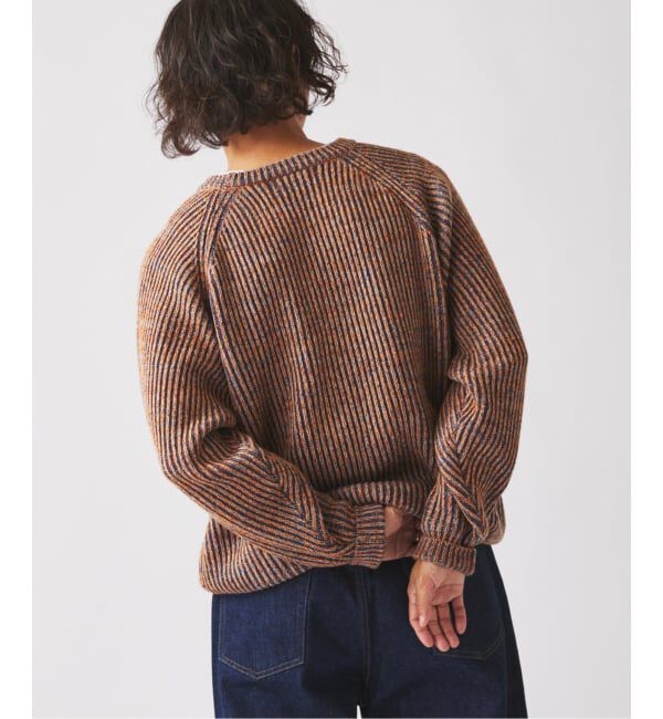 JOURNAL STANDARD relume「コントラスト リブ クルーネック ニット　」|ニット・セーター|
