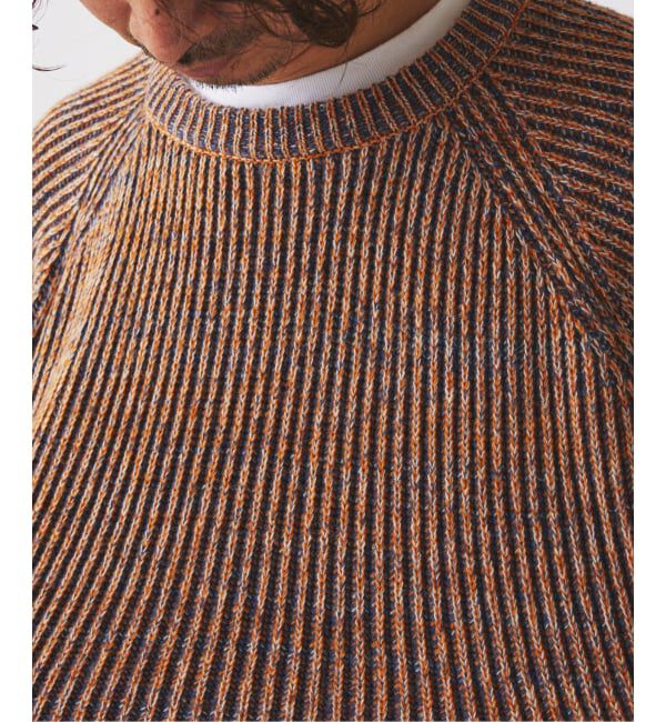 JOURNAL STANDARD relume「コントラスト リブ クルーネック ニット　」|ニット・セーター|