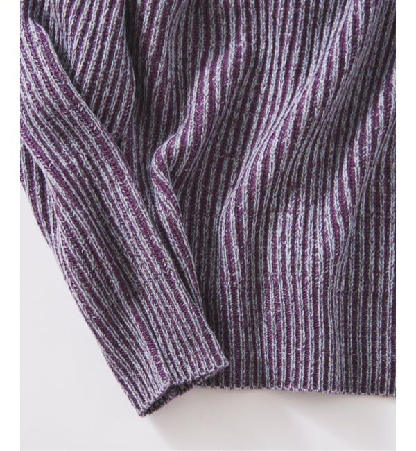 JOURNAL STANDARD relume「コントラスト リブ クルーネック ニット　」|ニット・セーター|