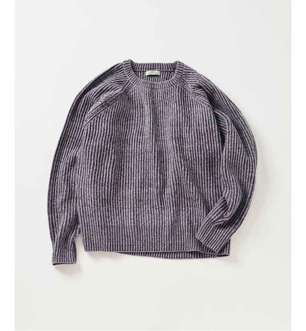 JOURNAL STANDARD relume「コントラスト リブ クルーネック ニット　」|ニット・セーター|