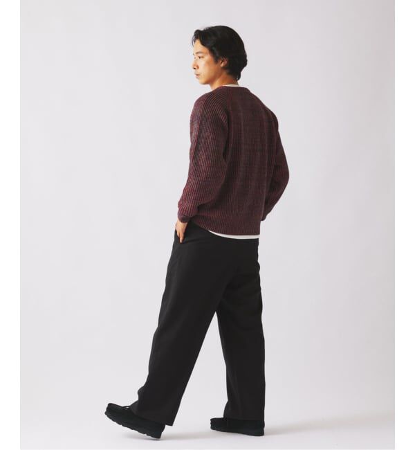JOURNAL STANDARD relume「コントラスト リブ クルーネック ニット　」|ニット・セーター|