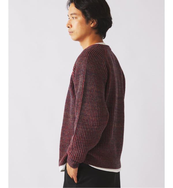 JOURNAL STANDARD relume「コントラスト リブ クルーネック ニット　」|ニット・セーター|