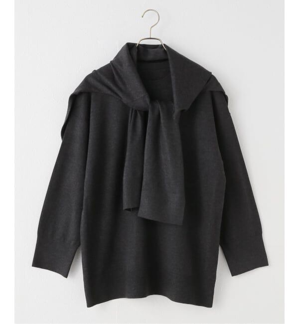 JOURNAL STANDARD relume「スリーブストール付きプルオーバー3WAY」|ニット・セーター|