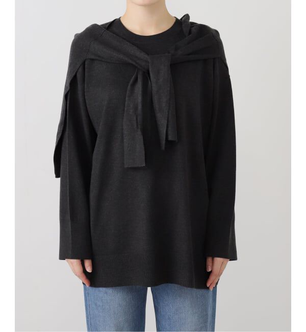 JOURNAL STANDARD relume「スリーブストール付きプルオーバー3WAY」|ニット・セーター|