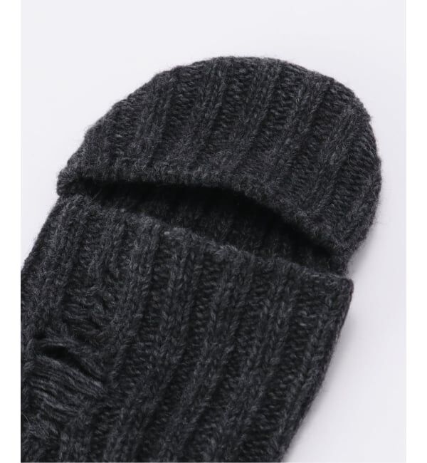 Oriens JOURNAL STANDARD「【OPEN YY / オープンワイワイ】 Knitted CUT OUT MITTEN WARMERS YY254AC007CC」|手袋|