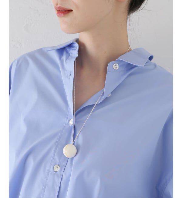 journal standard L'essage「【SAPIR BACHAR サピア バシャール】 SHELL LONG NECKLACE：ネックレス」|ネックレス|シルバー