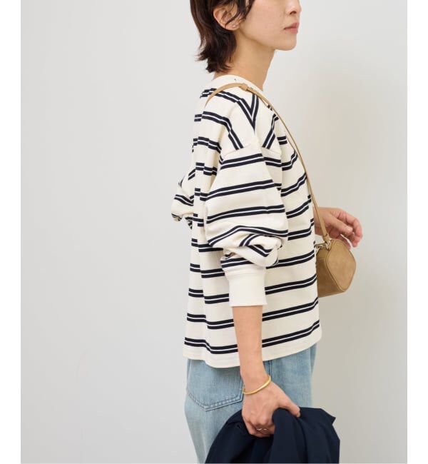 JOURNAL STANDARD relume「オーバーサイズボーダーロングスリーブTEE」|Tシャツ・カットソー|