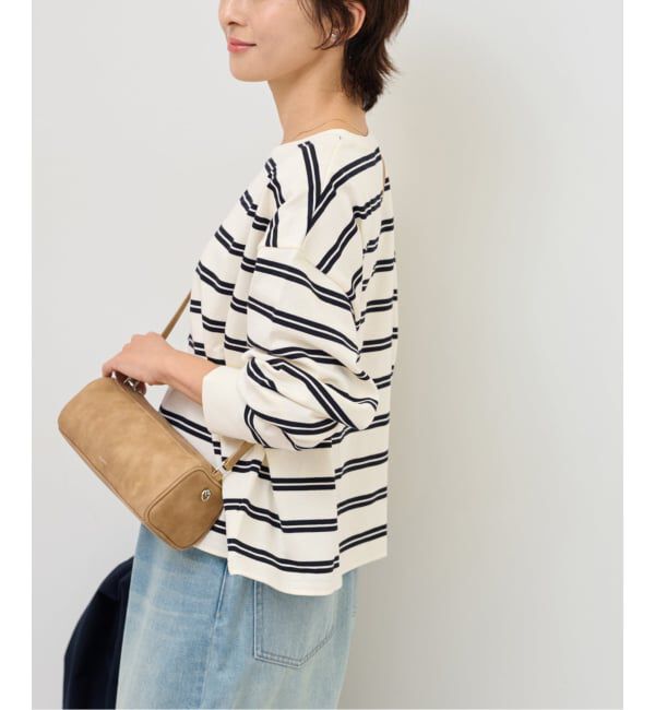 JOURNAL STANDARD relume「オーバーサイズボーダーロングスリーブTEE」|Tシャツ・カットソー|