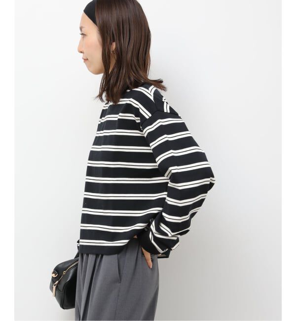 JOURNAL STANDARD relume「オーバーサイズボーダーロングスリーブTEE」|Tシャツ・カットソー|